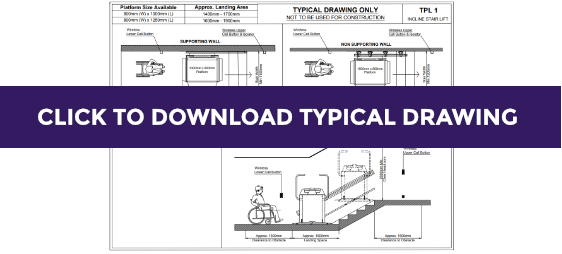 Stair Lift Drawing